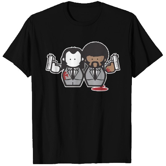 Pulp Fiction Cartoon Ideal Birthday Present or Gift T-Shirts