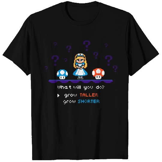 Alice In 8-Bit Land T-Shirts