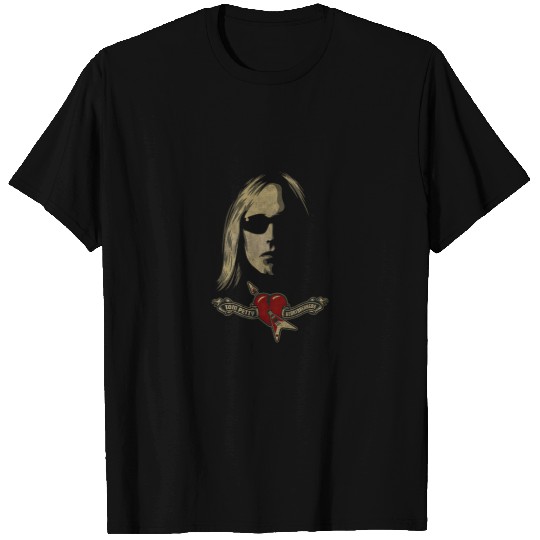 Tom Petty & The Heartbreakers Unisex Tee: Shades  Logo