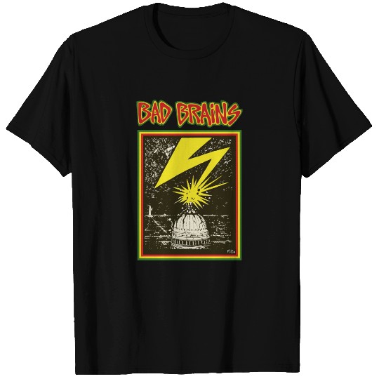 Bad Brains Capitol Logo YELLOW T-Shirt