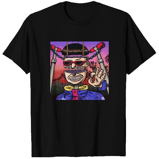 OLIVER TREE HOUSE! - Oliver Tree Los Angeles Scooter Life - T-Shirt