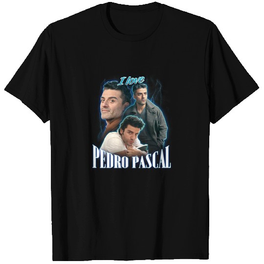 I Love Pedro Pascal Oscar Isaac Cursed Fan T-Shirt