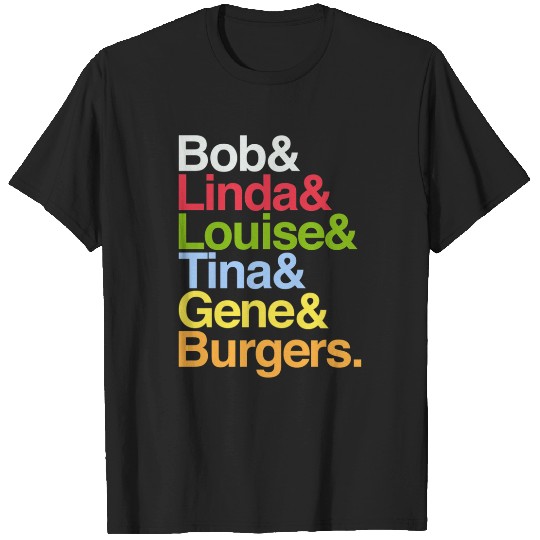Burger Family  2: Bobs Burgers Family Shirt, Bobs Burgers Vintage T-Shirts