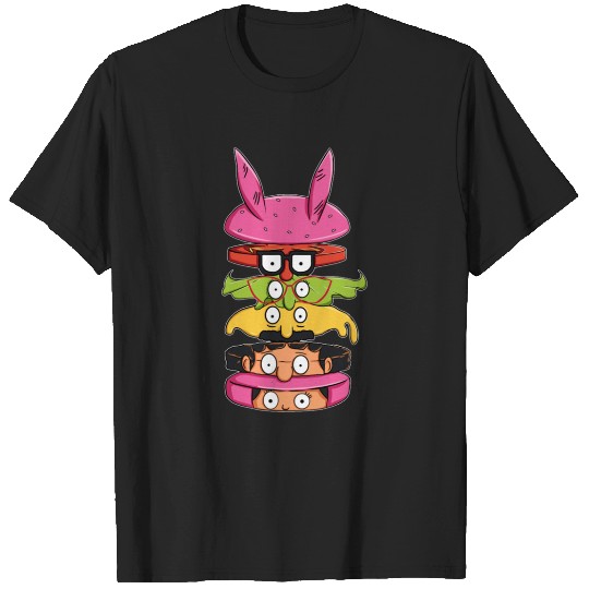 Burger Family  4: Bobs Burgers Family Shirt, Bobs Burgers Vintage T-Shirts