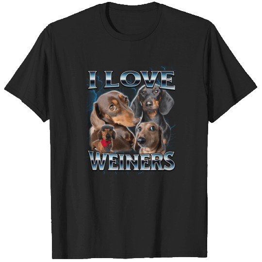 I love Dachshund 90s Bootleg Style  : Bobs Burgers Family Shirt, Bobs Burgers Vintage T-Shirts