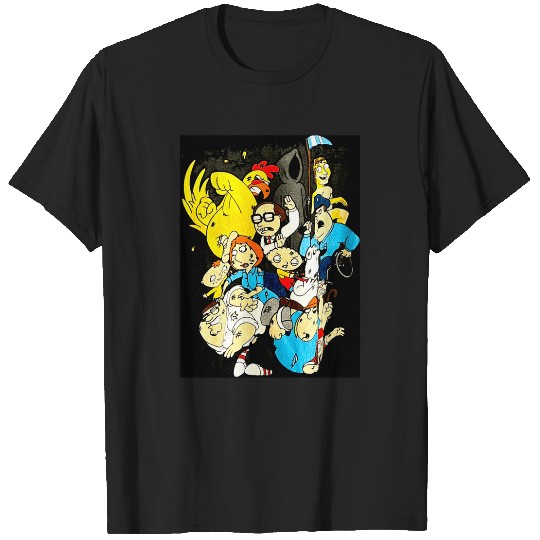 Family Guy Fight Scene  : Bobs Burgers Family Shirt, Bobs Burgers Vintage T-Shirts