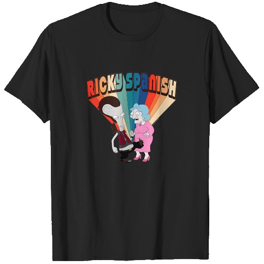 Day Gift For American Dad Ricky Spanish Kicking Old Lady Vintage Photograp  : Bobs Burgers Family Shirt, Bobs Burgers Vintage T-Shirts