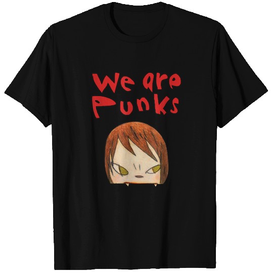 yoshitomo nara we are punks T Shirt T-shirt