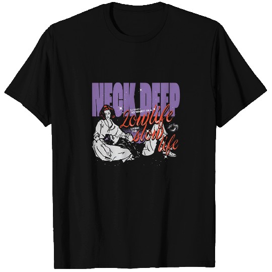 Neck Deep Unisex Tee: Lowlife Couple