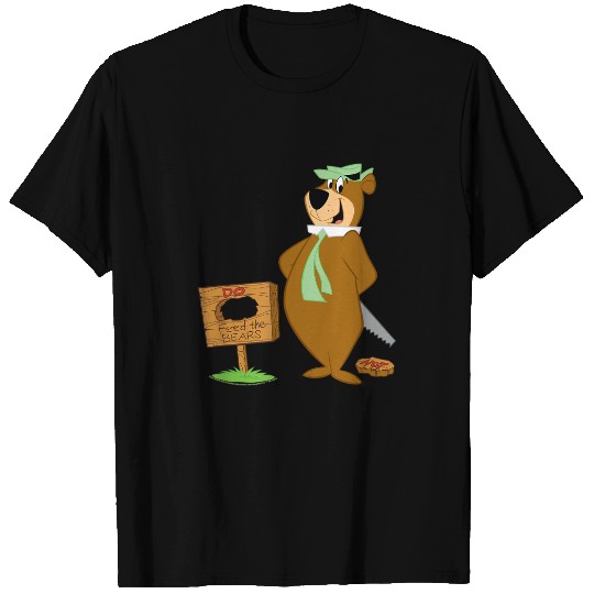 Yogi Bear Do Not Feed the Bears T-Shirt T-Shirts