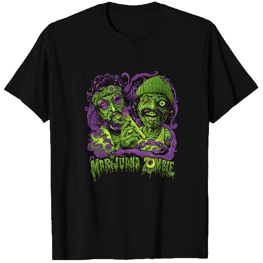 Cheech and Chong Zombies - Vintage Horror T-Shirt