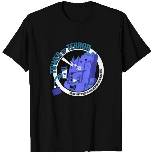 Tower of Terror - Blue T-Shirts
