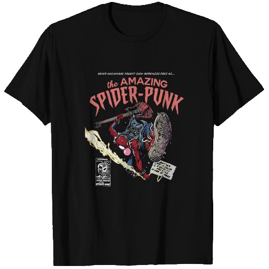 Retro The Amazing Spider-Punk Shirt, Spiderman Comic Shirt,