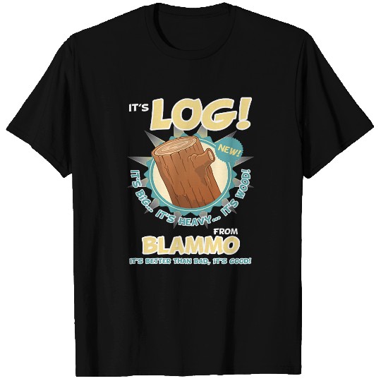 It's Log! - Ren And Stimpy - T-Shirt