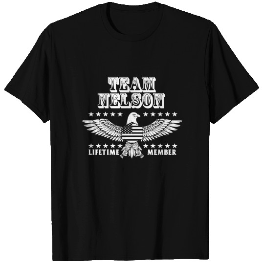 Team Nelson Last Name Surname Pride T-shirt