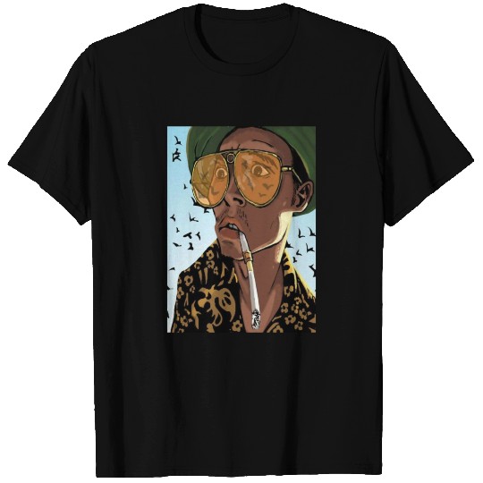 Fear and Loathing in Las Vegas Hunter Thompson T-Shirts