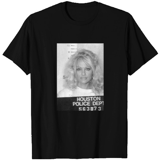 Pamela Anderson mugshot t-shirt