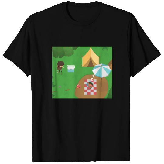 Sneaky Sasquatch Picnic T-Shirts