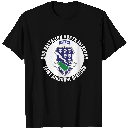 2nd Battalion 506th Infantry 101st Airborne T-shirt