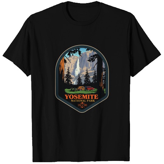Yosemite National Park Camping Lover T-shirt