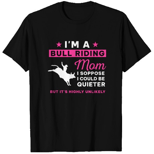 Bull Riding Mom T-shirt
