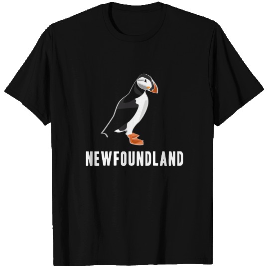 Puffin Newfoundland Canada Souvenir Gift T-shirt