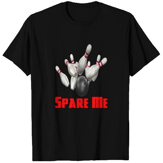 Bowling Team Spare Me T-shirt