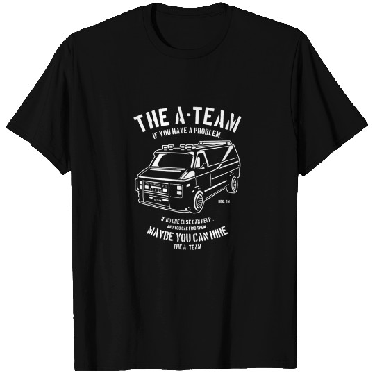 The A Team Van Funny 80 s TV Programme T-shirt