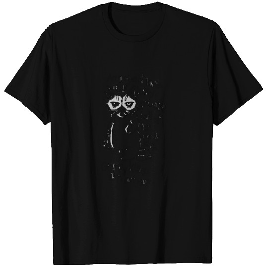annoyed kitty T-shirt