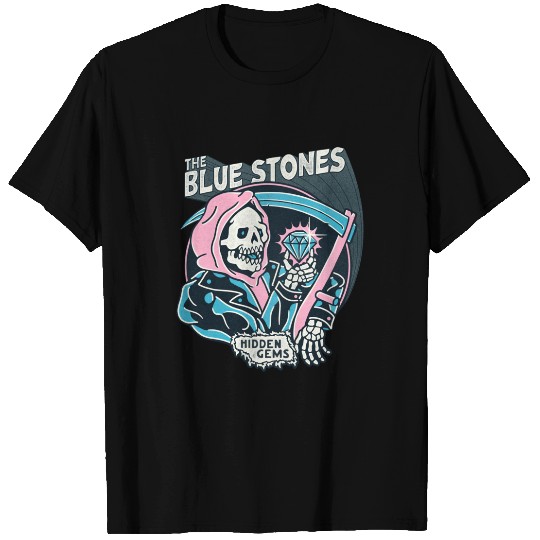 The blue stones - Hidden Gems - logo T-Shirts