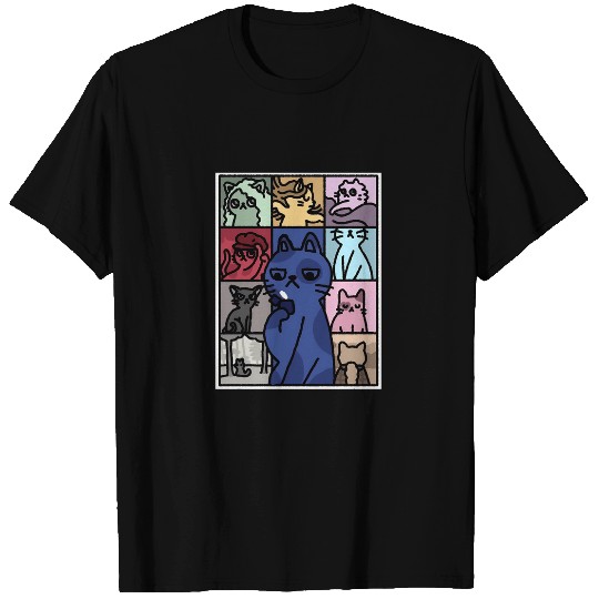 Cat Eras Tour Poster T-Shirts