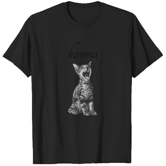 Discover Karma Is A Cat Taylor Midnights Album T-Shirts