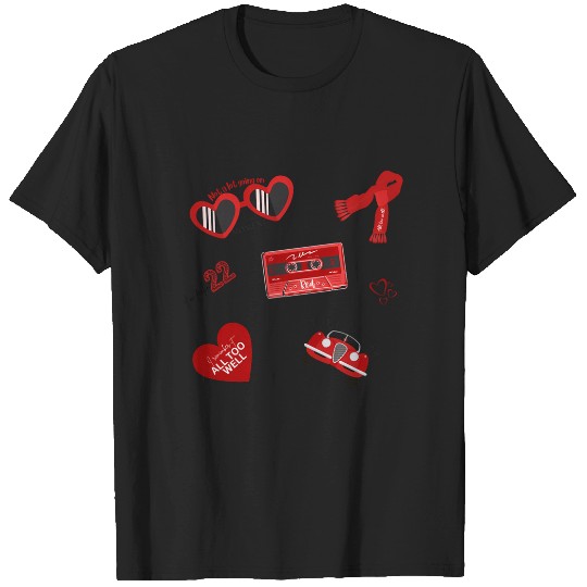 Discover Red- Taylor Albumpack  2 T-Shirts