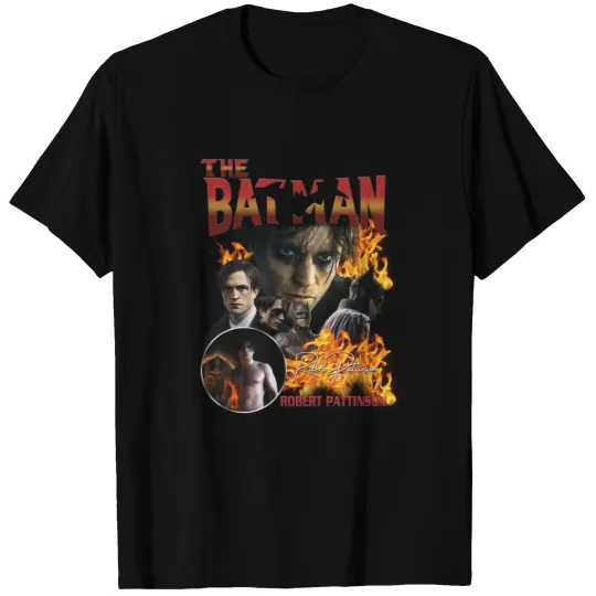Vintage The Batman 2022 T Shirt, Robert Pattinson Batman Shirt