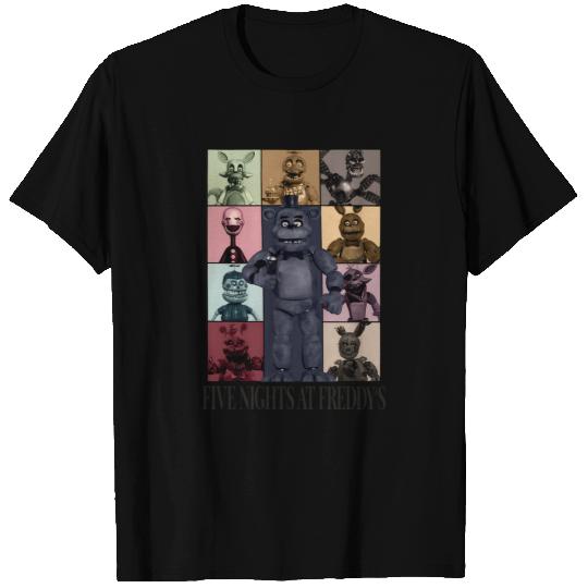 Five Nights At Freddys Eras Tour T-Shirts