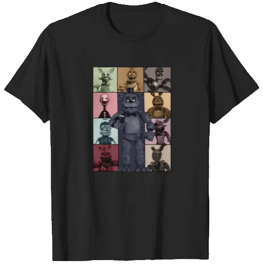 Five Nights At Freddys Eras Tour T-Shirts