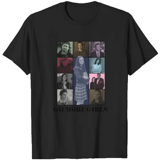 Gilmore Girls Eras Tour Poster (Black Print) T-Shirts