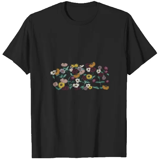 Eras Tour Surprise Song Piano Inspired Floral Print T-Shirts