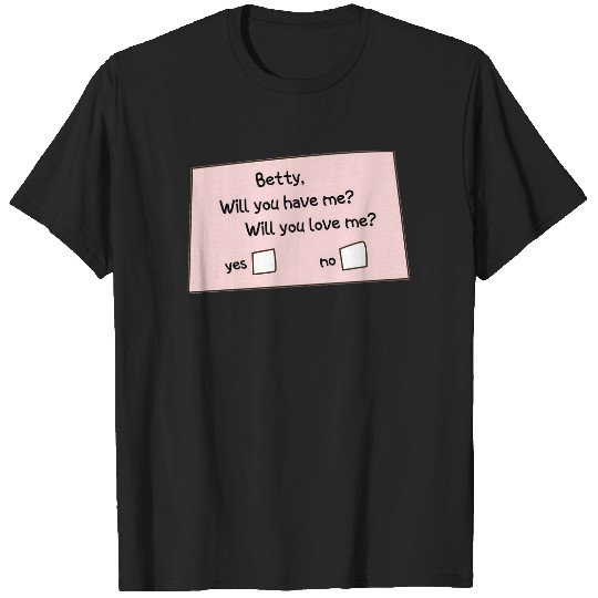Discover Betty-Note-Card-(Folklore)---Taylor-Swift T-Shirt T-Shirts