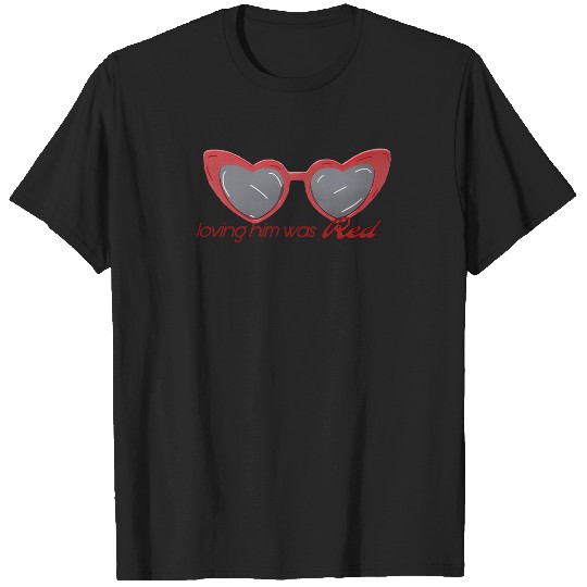 Discover Taylor Song Lyrics Red 5576 T-Shirts