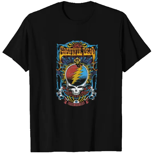 Grateful Dead 1999 Trippy Steal Your Face T Shirts,