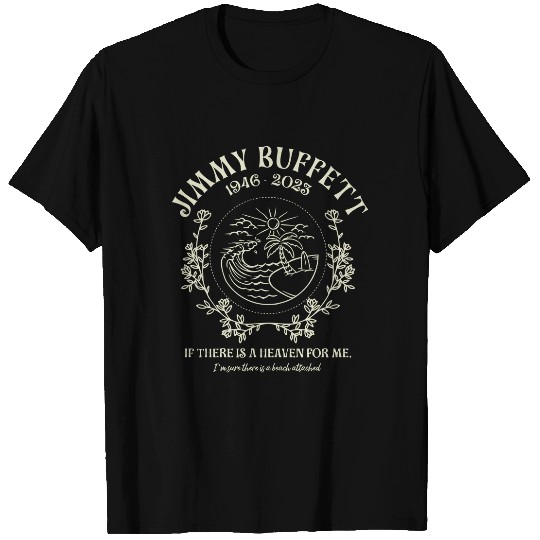 Discover Jimmy Buffett Memorial Shirt, Beach Palm Tree Shirt, If There's A Heaven For Me,Retro Vintage Sweatshirt,Jimmy Fan,70s 80s Rock Music Lover
