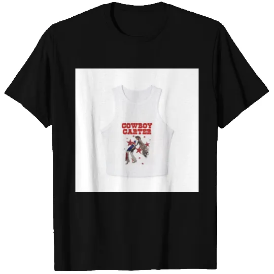 Cowboy Carter Graphic T Shirts, Stylish Racerback, Perfect for Festivals, Summer Outings, Concerts, Casual Wear