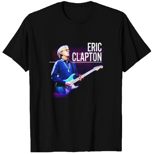 Discover Eric Clapton Us Tour 2025 Dates List Two Sides Print Unisex T Shirts