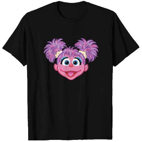 Abby Cadabby Pink Sesame Street Character Face Adult Tshirts Unisex Heavy Cotton Tee