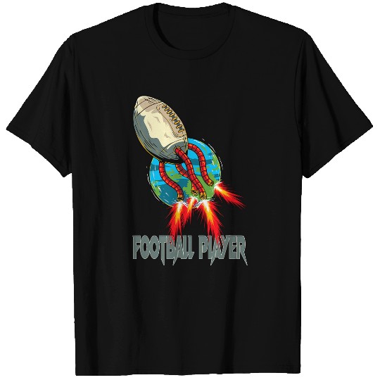 Discover 1 Football Player Football Rugby Men Women Kids T-Shirts