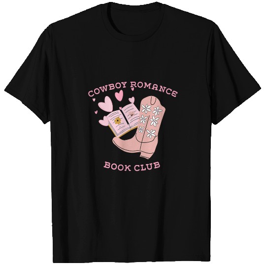Cowboy Romance Book Club Cowboy Book Apparel T-Shirts