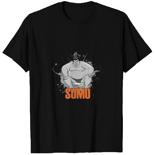 sumos Wrestling Heavy Weight Japanese T-Shirts