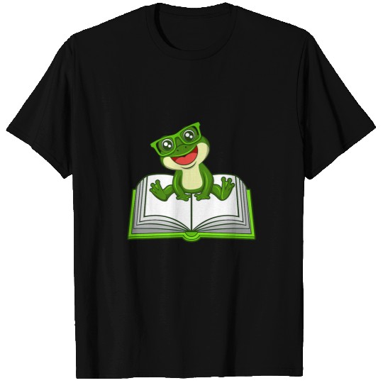Funny Frog Book Club Reading Literature T-Shirts