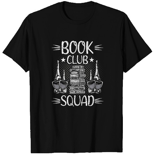 Book Club Squad Book Lovers Reading T-Shirts